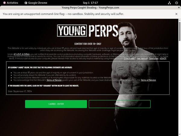 $1 Young Perps Trial Membership