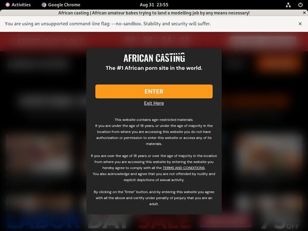 Africancasting Allow Paypal