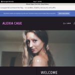 Alexiacage.modelcentro.com Porns