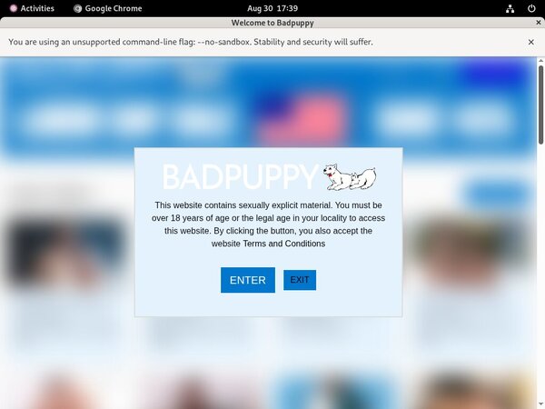 Badpuppy.com Get Trial Membership