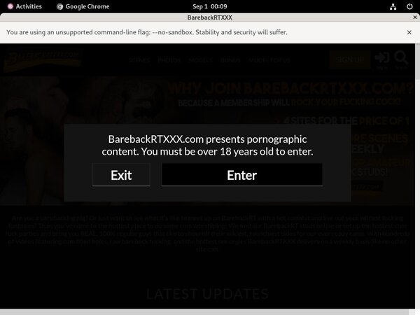 Barebackrtxxx Trial Membership Deal