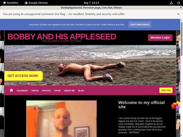 BobbyAppleseed Free Hd Videos