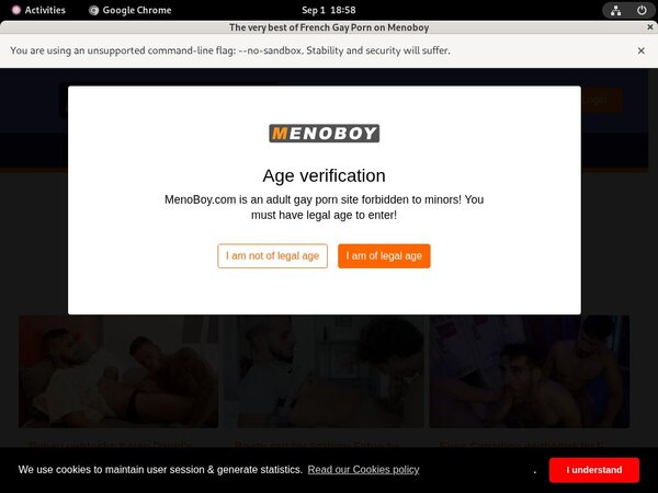 Boy Meno Premium Account