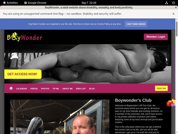 BoyWonder Premium Login