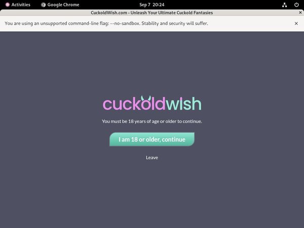 Cuckoldwish $1 Porn Trial