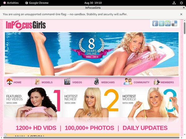 Discounted Infocusgirls Membership