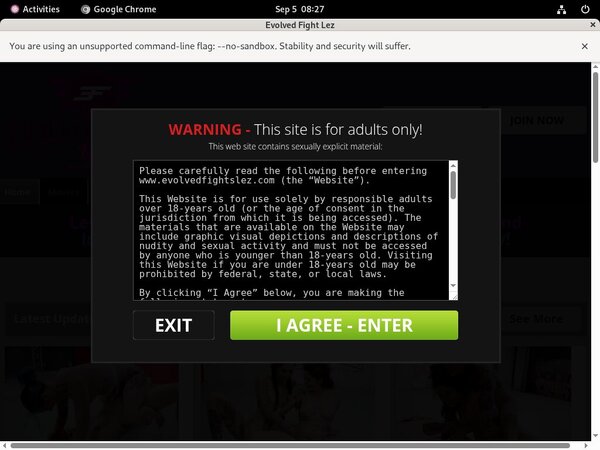 Evolvedfightslez.com Discount Membership Deal