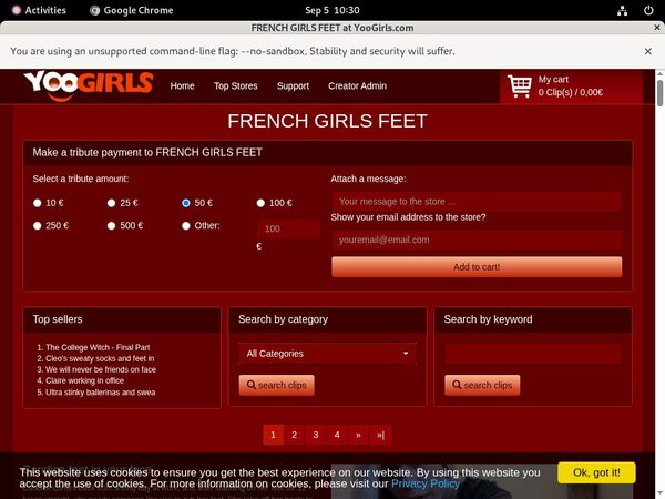 FRENCH GIRLS FEET Account Forum