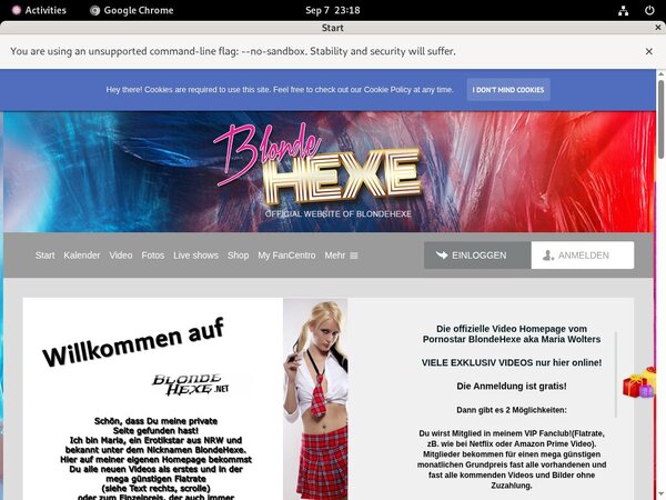 Free Blondehexe Scenes Free Blondehexe Scenes