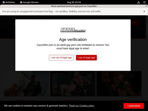 Free Cazzo User And Pass