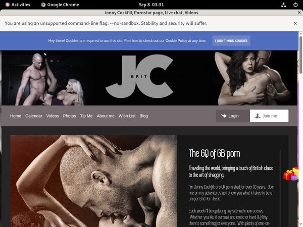 Free Jonnycockfill.modelcentro.com Videos