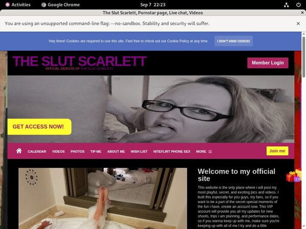 Free Theslutscarlett.com Accs