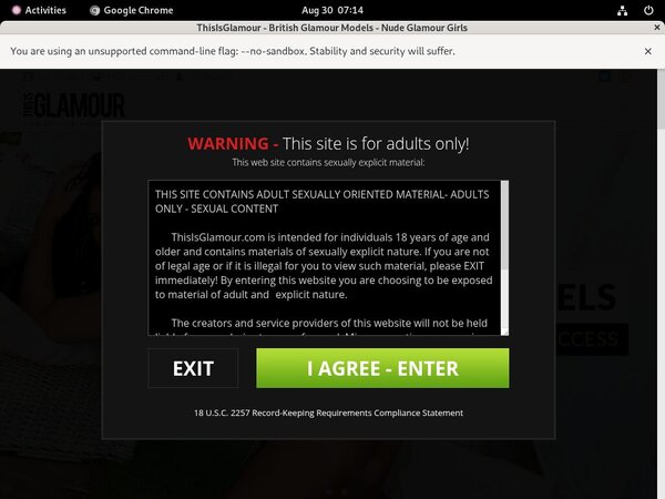 Free Thisisglamour.com Pass