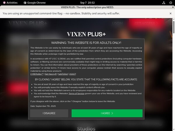 Free Working Vixen Plus Account