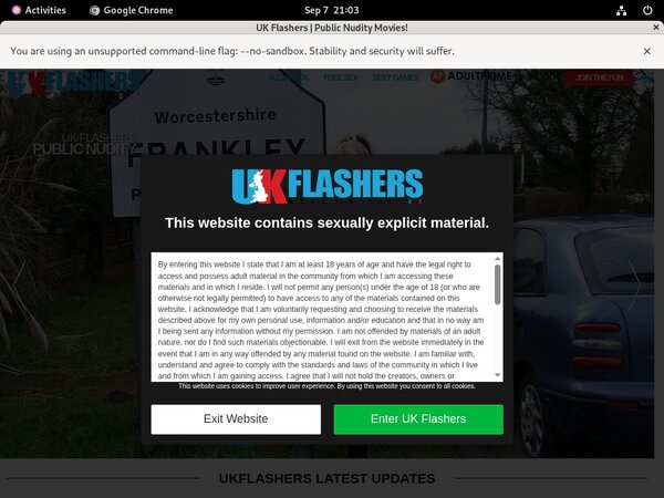 Get A Free UK Flashers Account