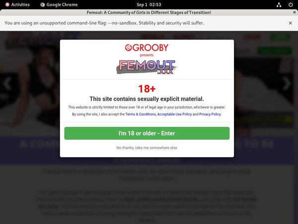 Get Femout Trial Membership