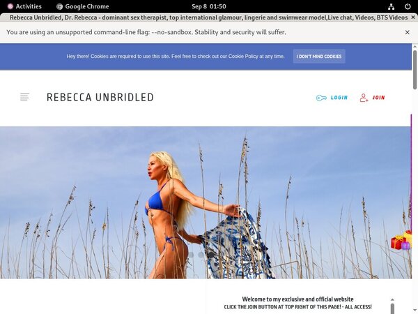 Gratis Rebecca  Unbridled Konto