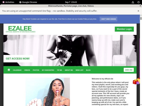 Izaleecortez.modelcentro.com $1 Porn Trial