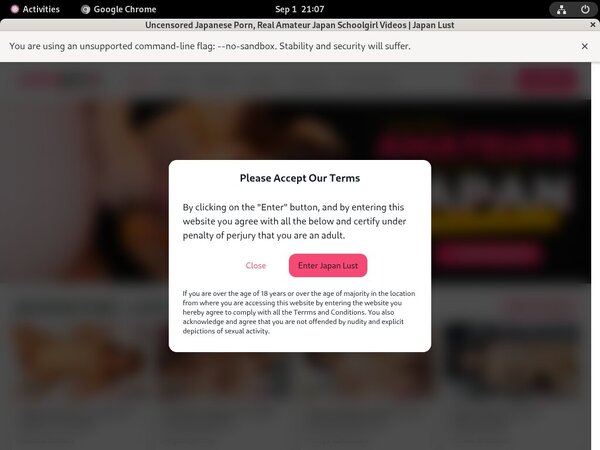 Japan Lust Member Passwords