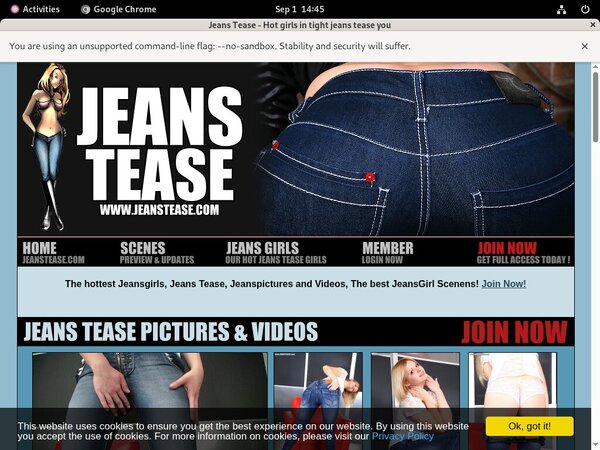 Jeanstease.com Members