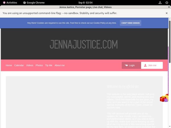Jenna Justice Account Passwords