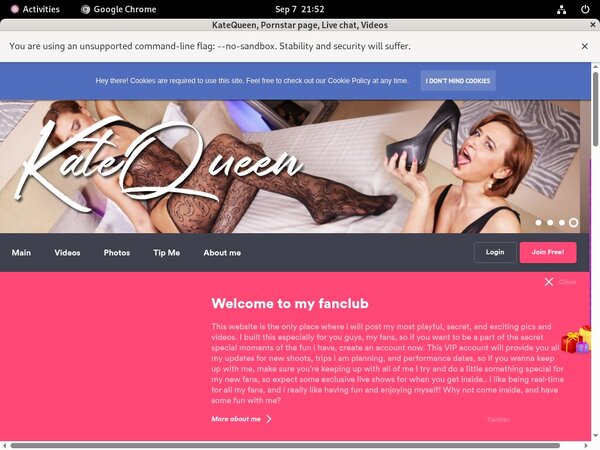 Katequeen.com Page