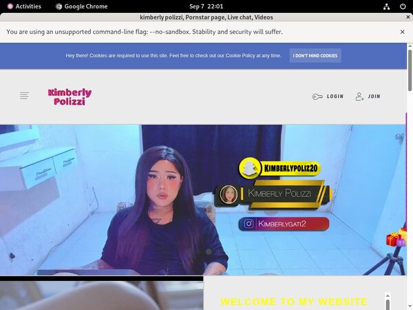 Kimberlypolizzi.com Paypal Access