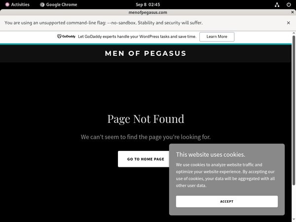 Menofpegasus.com Order Form