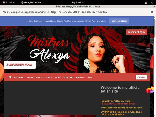 Mistress Alexya Trial Offer