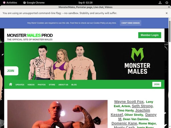 Monstermalesprod.com Passwords 2016