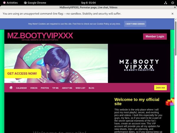 Mzbootyvipxxx.modelcentro.com Price