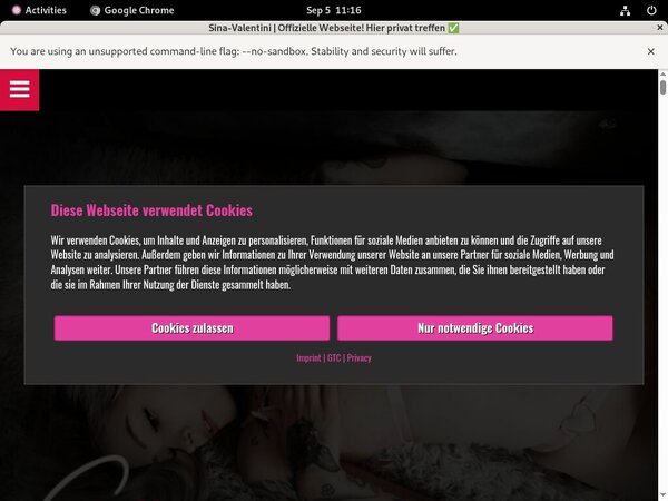 New Free Sina-valentini.de Account