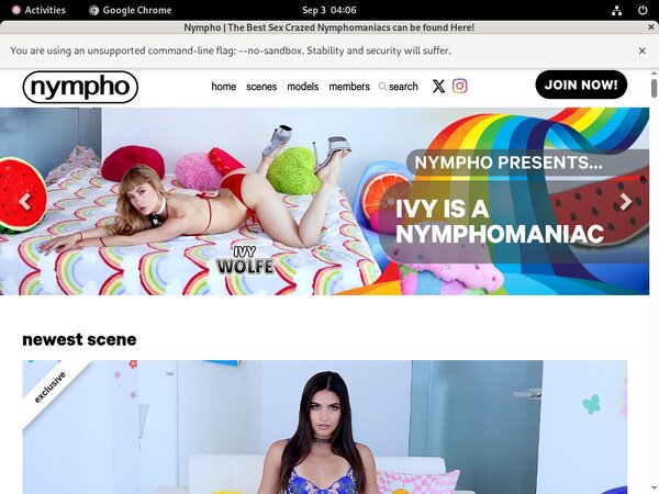 Paypal Nympho.com Join