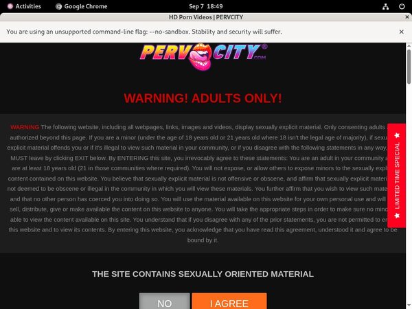 Perv City Password Info