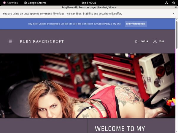 RubyRaven69 Renew Password