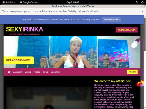 SexyIrinka Discount Monthly