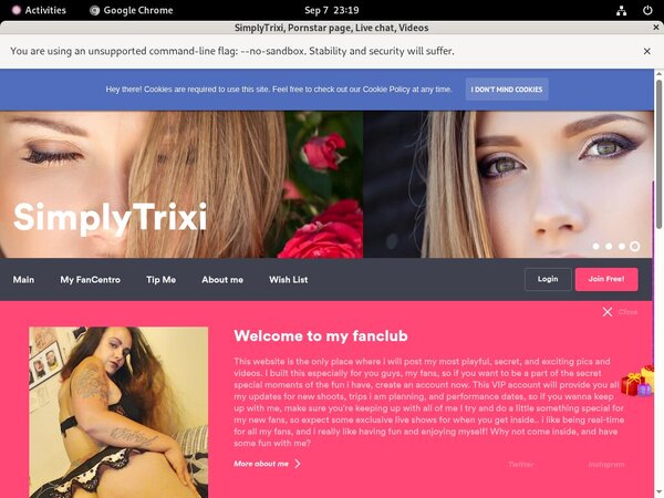 SimplyTrixi Free Memberships