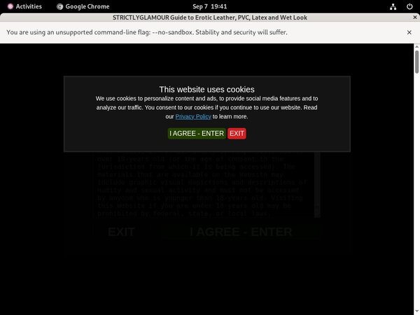 Strictly Glamour Sites