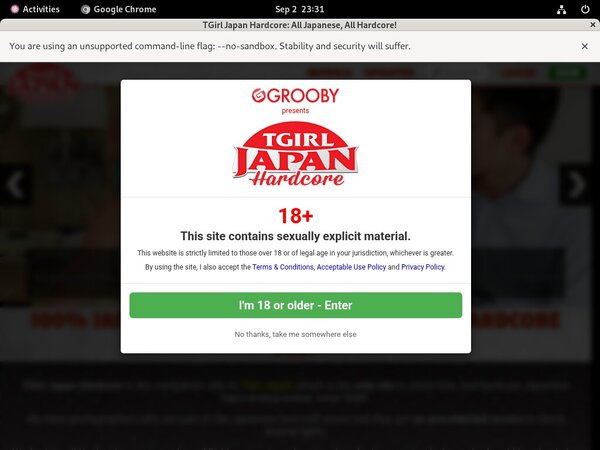 TGirl Japan Hardcore Promo Offer