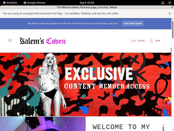 TheMistressSalem Working Account