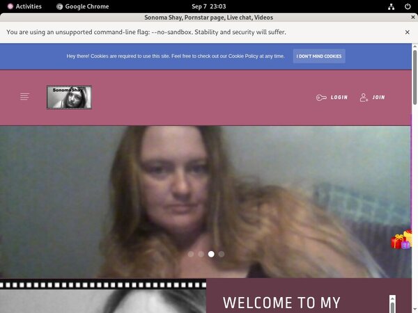 Account Sonomashay.modelcentro.com