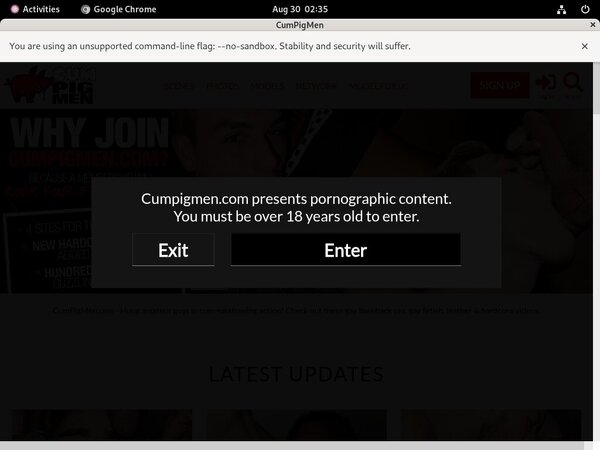 Cumpigmen.com Account Generator