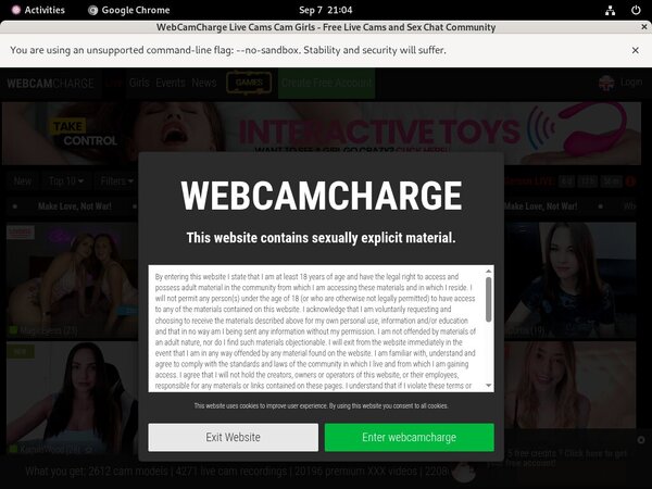 Free Premium Accounts For Webcam Charge Free Premium Accounts For Webcam Charge
