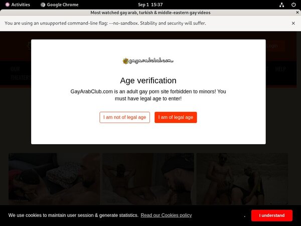 Gayarabclub.com With EUDebit