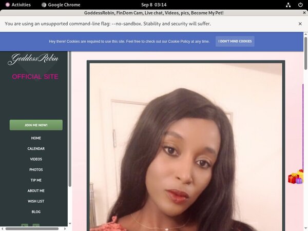 Goddessrobin.modelcentro.net Daily Pass