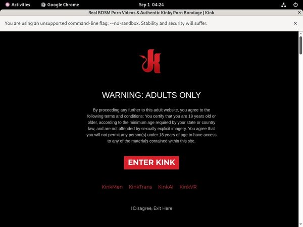 Kinkunlimited.com Website Accounts