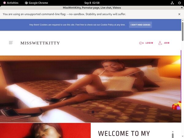 MissWettKitty Signup Discount