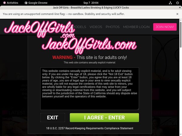 Promo Codes Jack Off Girls