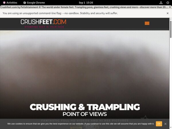 Sign Up Crushfeet Free