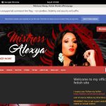 Account MistressAlexya Free